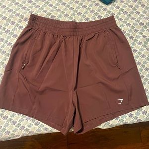 Brown Gymshark Gym Shorts